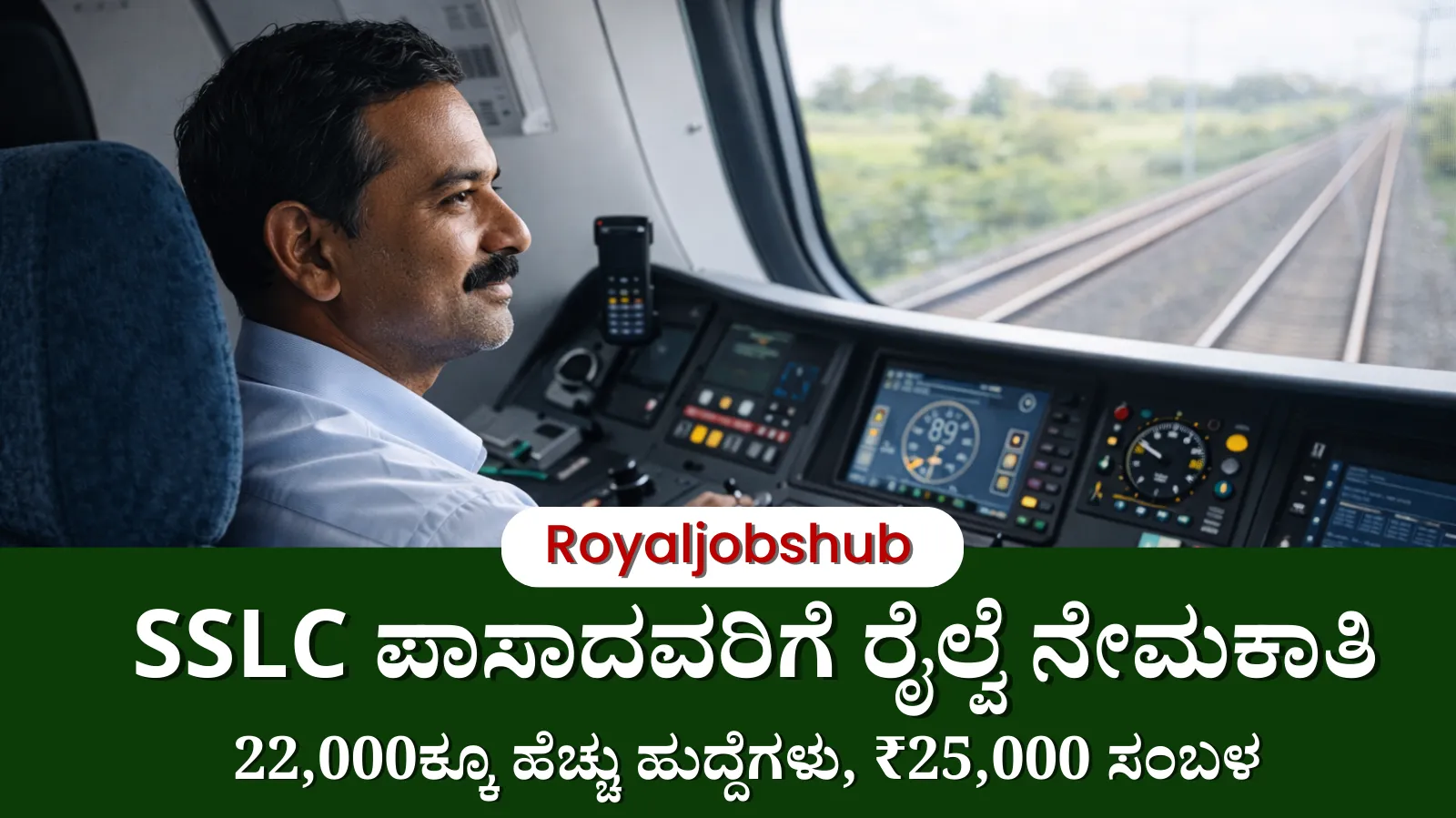 Railway recruitment for SSLC passers